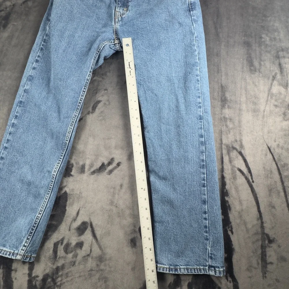 Levi's 505 Regular Fit Jeans Mens 34x29 Blue Straight Leg Denim Pants